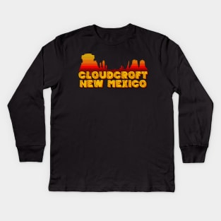 Cloudcroft New Mexico Kids Long Sleeve T-Shirt